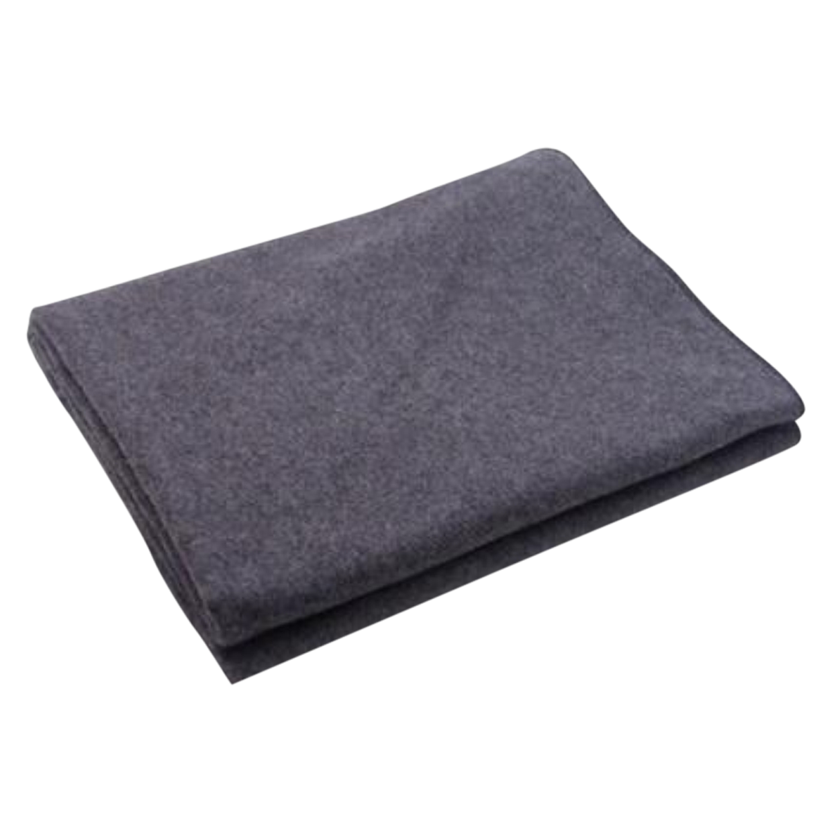 Emergency Blanket Dark Gray Wool 54x90"